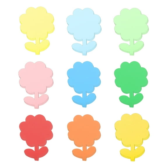 36 Pcs Colorful Sunflower Paper Cutouts, Bulletin Board Cutouts Decor