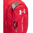 thumbnail image 2 of Mochila Under Armour Hustle 6.0 roja 15L para adultos, unisex, 2 of 6