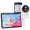 thumbnail image 1 of VTech RM7764HD Monitor para bebés con acceso remoto WiFi 1080p, giro e inclinación de 360°, pantalla HD de 7" 720p, visión nocturna HD, sonidos relajantes, conversación bidireccional, sensor de temper, 1 of 5