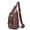 Coffee, variant on Men Genuine Leather Crossbody Bag,Brown