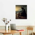 thumbnail image 2 of Nawypu The Sabbath of Witches by Francisco De Goya World's Famous Canvas Print Wall Art Reproduction Artwork for Living Room, Bedroom, Office,Hallway Decoration (The Sabbath of Witches, 16x20), 2 of 4