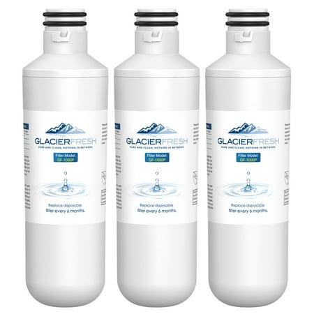 

GLACIER FRESH Water Filter LT1000PC Replacement for Refrigerator Water Filter (3 Pack)
