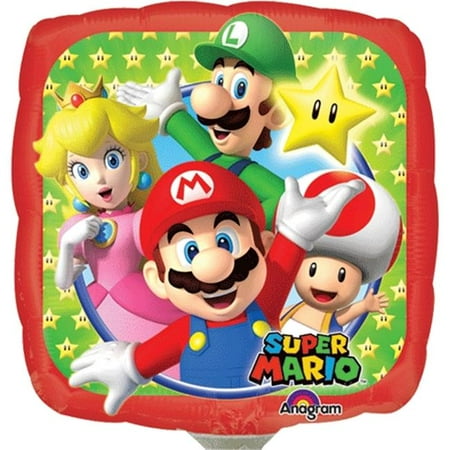 Loftus International Mario Bros Mini Shape Balloon
