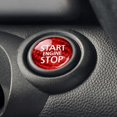 thumbnail image 3 of 2X Carbon Fiber Engine Start Stop Button Interior Trim Cover Sticker for R55 R56 R57 R58 R59 R60 R61(A), 3 of 6