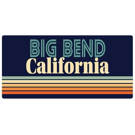 

Big Bend California 5 x 2.5-Inch Fridge Magnet Retro Design