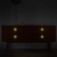 thumbnail image 6 of Elephant Fluorescent Drawer Pulls with Screws: Round 4-Pack, Glow-in-the-Dark Cabinet Handles, Wardrobe and Dresser Furniture Decor Knobs, 6 of 6