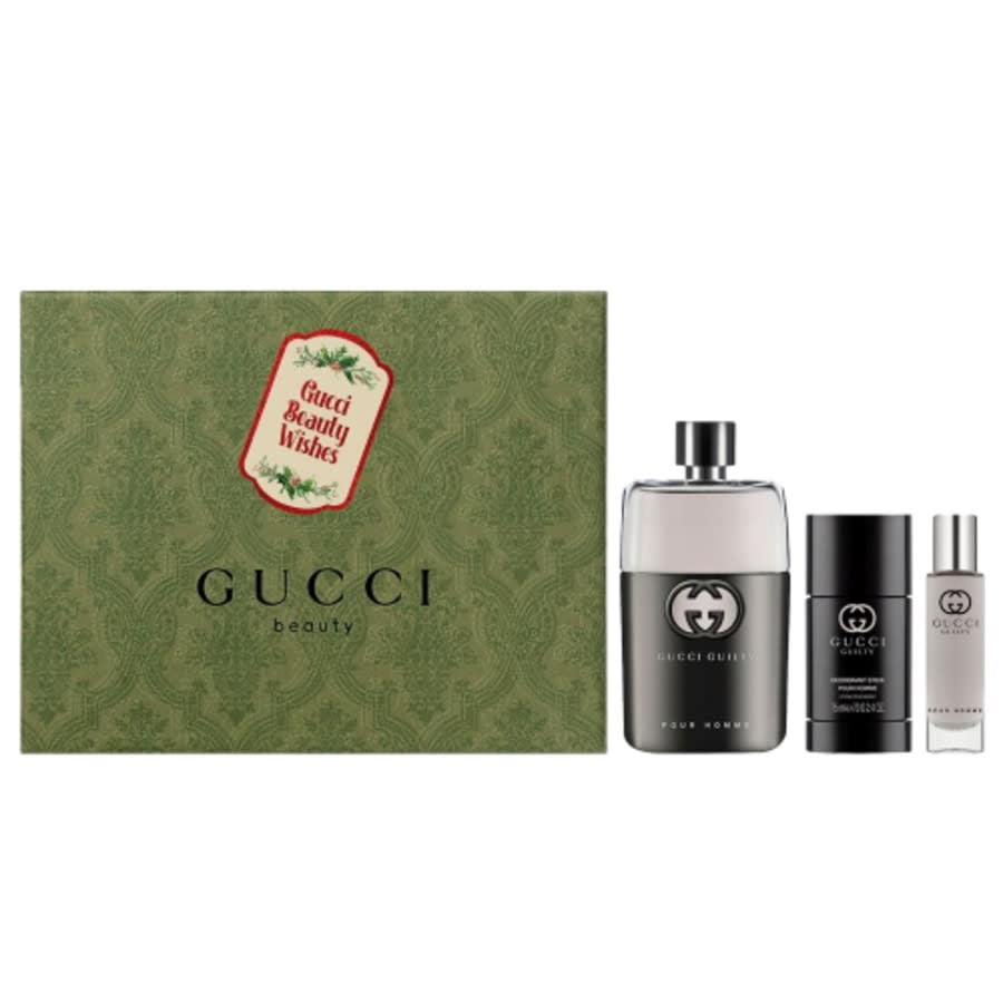 Gucci Guilty by Gucci, 3 Piece Gift Set for Men - Walmart.com Gucci Guilty by Gucci, 3 Piece Gift Set for Men - Walmart.com