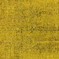 thumbnail image 1 of Ahgly Company Machine Washable Indoor Square Oriental Yellow Industrial Area Rugs, 8' Square, 1 of 4