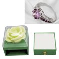 thumbnail image 1 of Box, Exquisite Flower  Case Multi Purpose Beautiful  for Earrings for Wedding ,Yellow,White,Blue,Green, 1 of 8