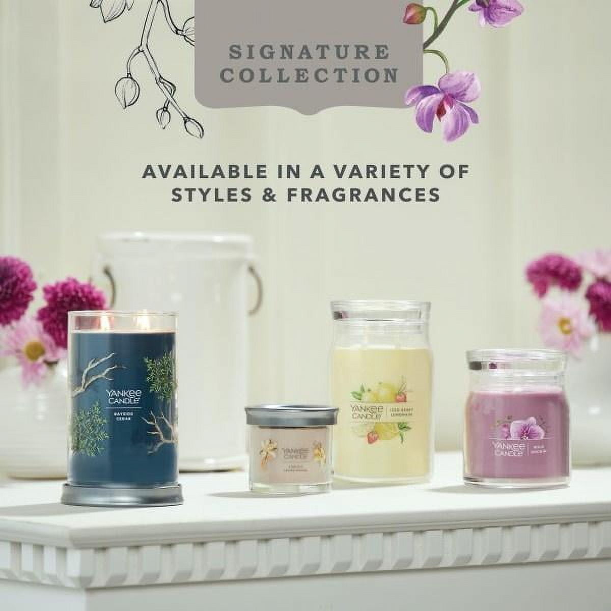 Yankee Candle Small Tumbler Scented Single Wick Jar Candle, Sage & Citrus, 4.3 oz (Pack of 2)