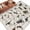 Sienna, variant on Large Area Rugs for Living Room Bedroom, Dinosaurs 8'x10' Rug Washable Carpet Runner Indoor Outdoor, Natural Primitive Wild Animals Beige Non Slip Floor Mats Rug for Kitchen, Patio