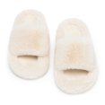 thumbnail image 3 of Pantuflas Casa Viscoelástica Con Forro Piel Sintética Peluda Y Esponjosa para Mujer Punta Abierta, 3 of 9