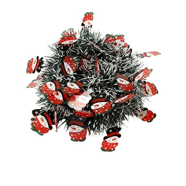 SDNall Outdoor Christmas Decorations, Christmas Confetti and String Lights Christmas Tree and Snowman Lights Window Decorations Party Lights Indoor and Outdoor Christmas Decorations