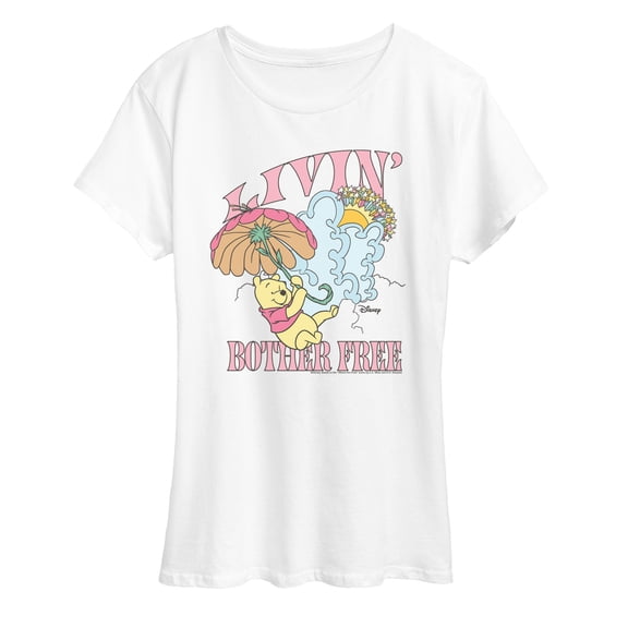 Winnie The Pooh - Livin Bother Free - Women's Short Sleeve Graphic T-Shirt
