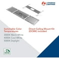 Lithonia Lighting CPANL 1x4 LED Flat Panel Light, 1 Ft. x 4 Ft. LED ...