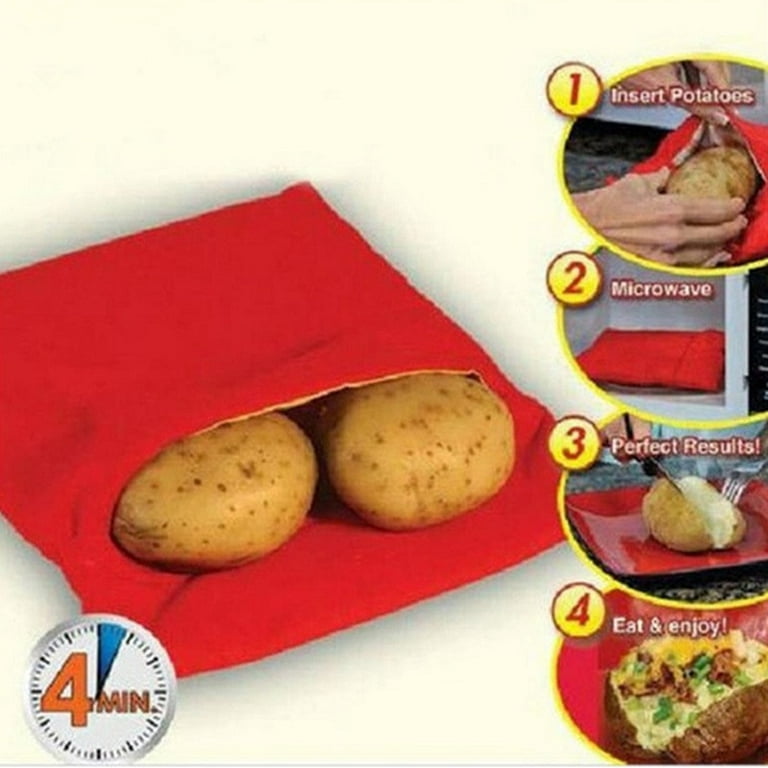 1pc, Microwave Potato Cooker Bag, Baking Tools, Kitchen Gadgets, Kitchen  Accessories