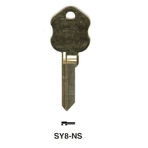 Ilco SY8 Key Blank (10-Pack)