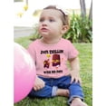 thumbnail image 2 of Smartprints Infants Graphic Tee - Chillin' With My Pops - Regular Fit 100% Cotton, 2 of 4