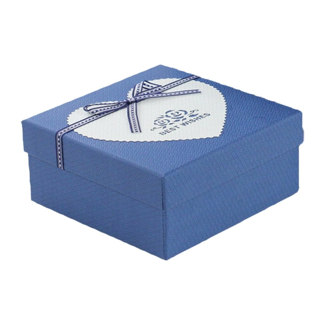 CIMAXIC birthday Festival Bowknot Box Gift Wrapping Box Storage Box Birthday Gift Packing Box,7.48"X7.48"X3.54"
