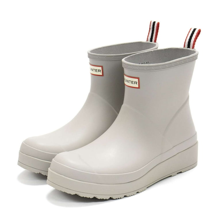 Hunter Women's Original Short Play Boots, Zinc,11 M US