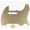 Gold, variant on LOOKSEVEN Aluminium 8 Hole Tele Style Guitar Pickguard Scratch Plate For Fender Telecaster-Blue