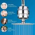 thumbnail image 3 of Shower head and 15-level shower filter combination, high-pressure filtration shower for hard water, improves your skin and hair condition (8 inches, chrome color), 3 of 4