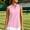 *Pink, variant on ClodeEU Women's V Neck Sleeveless Golf Shirt ,Solid Color Quick Dry Athletic Tank Top for Workout Army Green,Women's Plus L