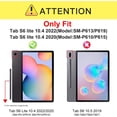 thumbnail image 2 of BRAECN Samsung Galaxy Tab S6 Lite Étui, Étui Robuste avec [Sangle de Main Rotative] [Sangle d'Épaule de Transport], 2 of 5