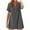 Pink, variant on Summer Dresses for Women 2025, Fashion Women Casual Summer Short Sleeve V-Neck Button Dress(Black,S)