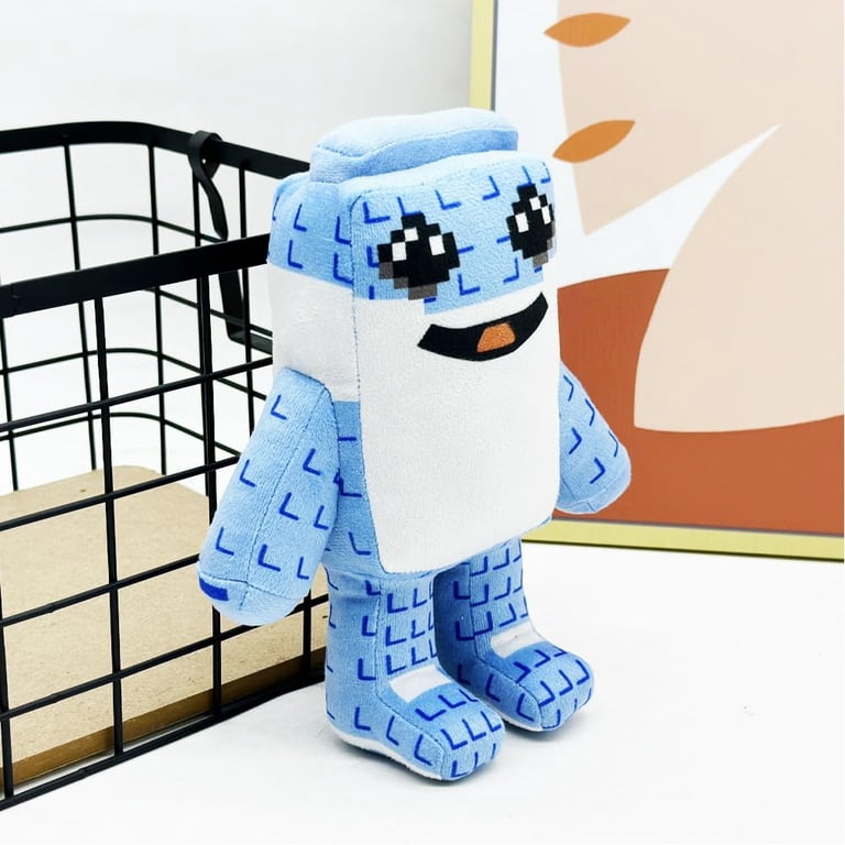YIYIQCSJ Brainrot Plush Toy, 9.8 Inch, Blue, Collectible Soft Toy