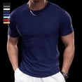 thumbnail image 5 of Men's Summer Stretch Running T-Shirts Short Sleeve Quick Dry Tee 8 Colors, 5 of 8