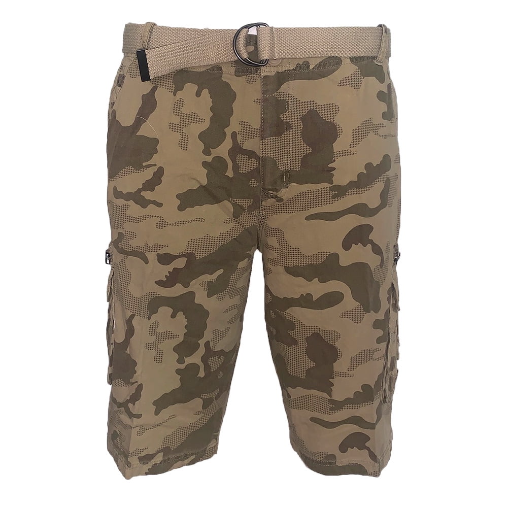 Cargo Shorts Camo Color Classic Fit 