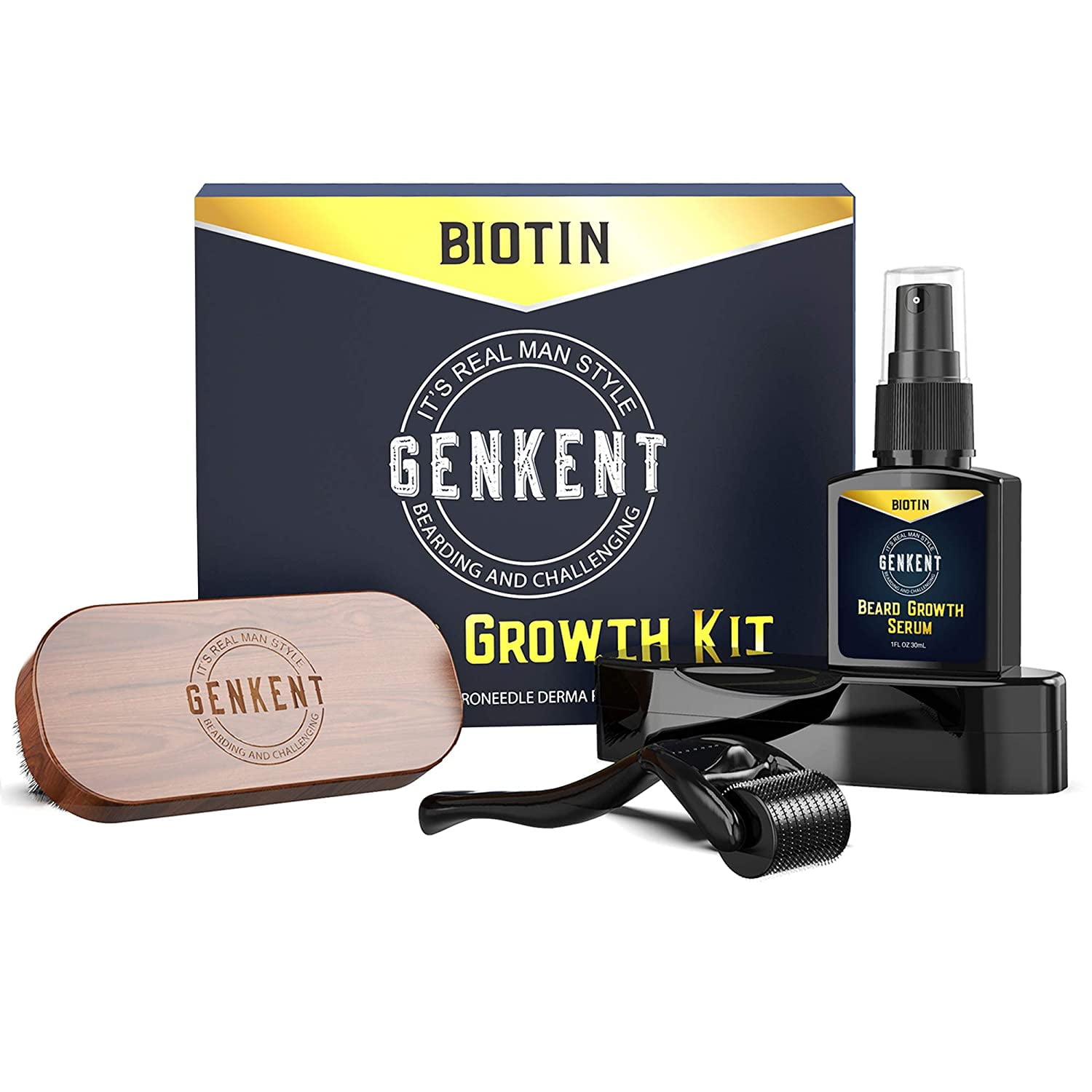 beard growth oil kit