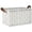 White HeartCat, variant on Foldable Iron Frame Open Home Storage Bins 16.9×11.4×10 Inch Waterproof Nice Cube Shelf Baskets Yellow-anchor