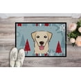 thumbnail image 2 of Winter Holiday Golden Retriever Door Mat, 2 of 4