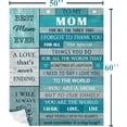 thumbnail image 7 of Gifts for Mom, Birthday Gifts for Moms, Mom Birthday Gift for Valentines Christmas Mothers Day, Mommy Blanket 60”x50”, 7 of 7