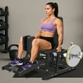 thumbnail image 4 of HeeH Hip Abductor Machine: Plate-Loaded Inner & Outer Thigh Trainer for Home Gym Hip Abduction Machine Black, 4 of 9