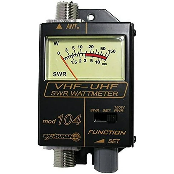 Workman 104 SWR Power Meter for VHF / UHF Ham / CB radio