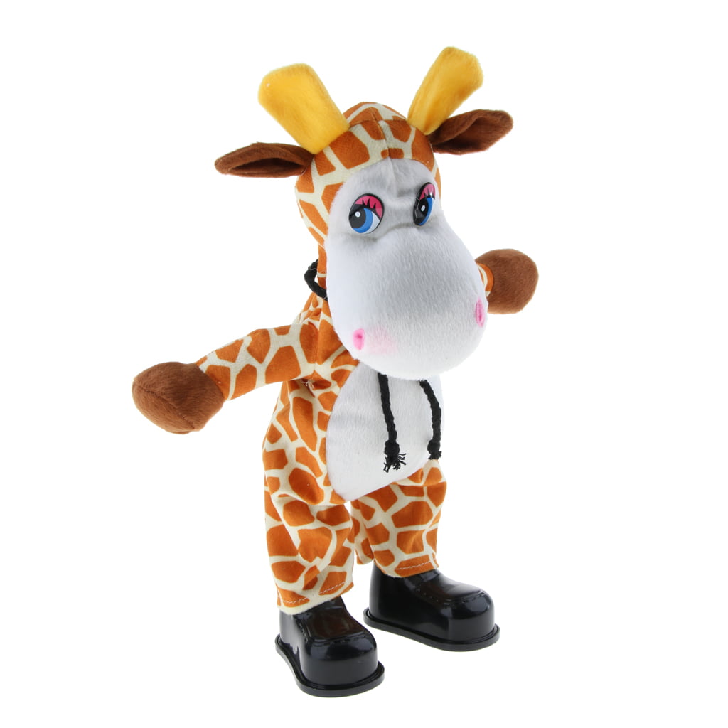 Cute Singing Dancing Naughty Soft Stuffed Animal Toy Animated Decor 