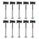thumbnail image 1 of BRIGHTFUFU 10 tornillos profesionales de hierro para trampolín. Tornillos de fijación para piezas de trampolín., 1 of 8
