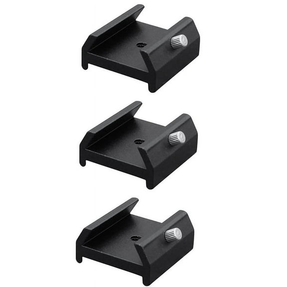 3X Universal Dovetail Groove with Locking Screw Quick-Connect Finder Scope Guide Scope Adapter Bracket for Telescope