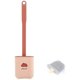 thumbnail image 1 of Revolucionario cepillo de silicona flexible para inodoro con soporte de para inodoro suave limpiador de cepillo para baño cepillo para inodoro de secado rápido cerdas flexibles (1 pieza) (rosa) oso de fresa Hogar, 1 of 5