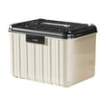 thumbnail image 1 of Tnarru Lockable Storage Container Bin Lidded Storage Container Stackable Document Organizer Case for Living Room School Dorm Kitchen 36.2x28.5x25.7cm, 1 of 8