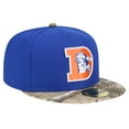 thumbnail image 3 of Men's New Era Royal Denver Broncos Active Two-Tone Camo 59FIFTY Fitted Hat, 3 of 5