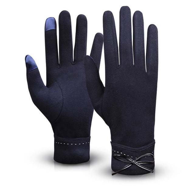 Bewildely Manoplas de barra de bicicleta Guantes de pantalla táctil Unisex Antideslizante Protección contra la frialdad Manos Accesorios Ropa deportiva Suministros térmicos Tipo6 Bewildely HA060059-06B