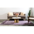 thumbnail image 3 of Unique Loom La Jolla Collection Tone Traditional Area Rug, 3 Feet 3 Inch x 5 Feet 3 Inch, Violet/Dark Purple, 3 of 4