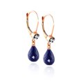 thumbnail image 2 of Galaxy Gold 14K Solid Gold Natural Diamond Drop Earrings for Women - Rose Gold Fine Jewelry, 2 of 3