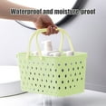 thumbnail image 6 of STPToys Portable Shower Caddy Plastic Basket,Cleaning Shower Basket with Handle for Bathroom Kitchen Dorm Storage & Organization - Green, 6 of 7