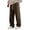 Brown, variant on Uwinwear Men's Regular Fit Straight Leg Baggy Jeans Drawstring Elastic Waist Casual Trousers Y2K Denim Pants with Pockets,Purple,XXXL
