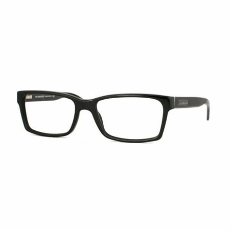 Burberry BE2108-3001 Black Rectangular Men's Acetate Eyeglasses